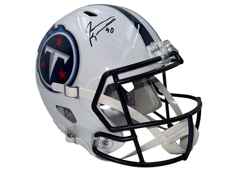 Jevon Kearse Signed Tennessee Titans Speed Full Size Replica Helmet JSA