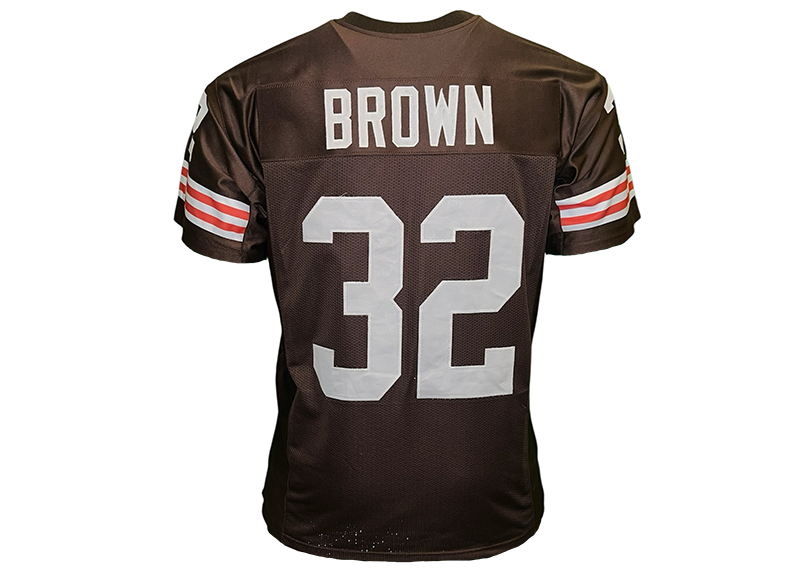 Jim Brown Unsigned Cleveland Brown Football Jersey