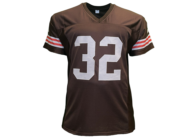Jim Brown Unsigned Cleveland Brown Football Jersey