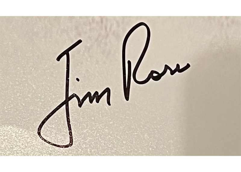 Jim Ross Signed 16x20 WWE Photo JSA