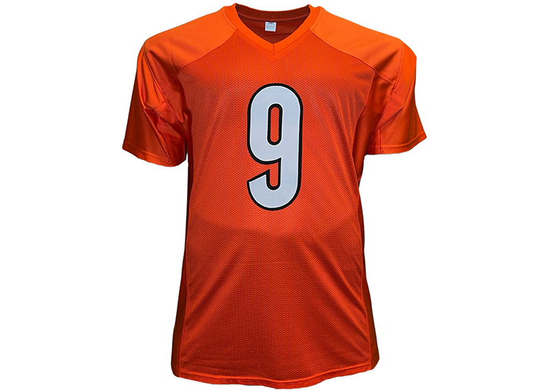 Joe Burrow Unsigned Cincinnati Orange Football Jersey