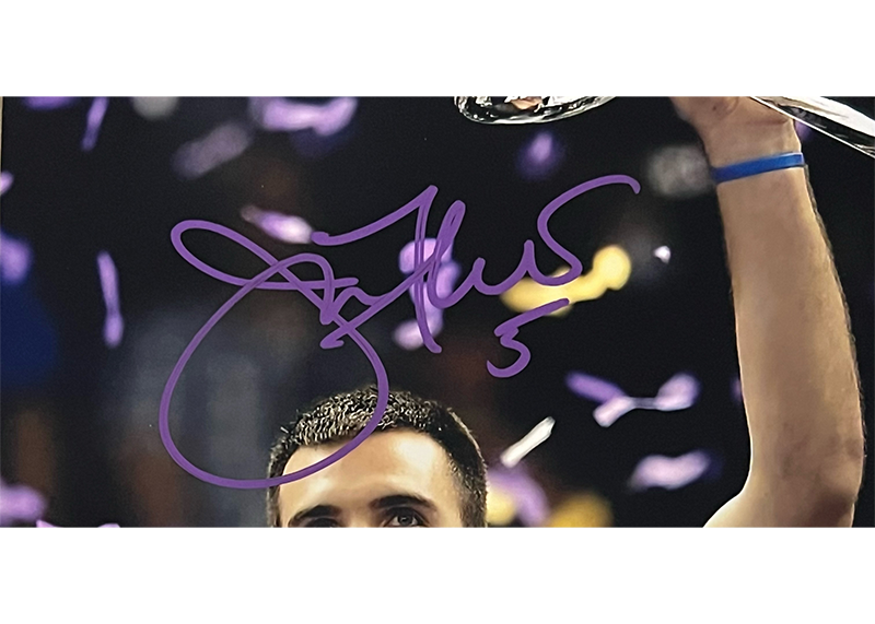 Joe Flacco Baltimore Ravens Signed 8x10 Photo JSA