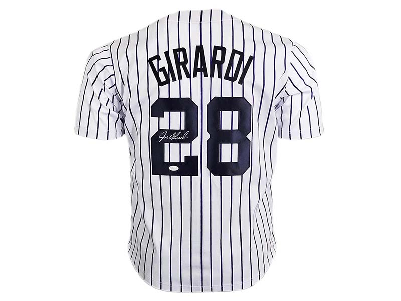 Joe Girardi Autographed New York Pro Edition Baseball Jersey Pinstripe (JSA)