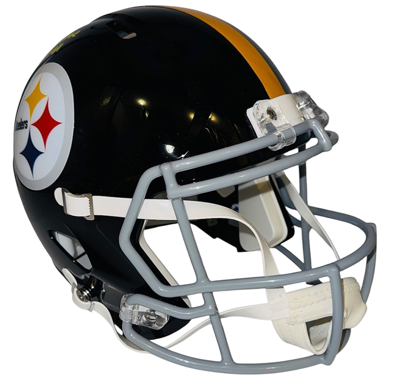 Joe Greene Signed Steelers Speed Full Size Helmet HOF 87 Beckett