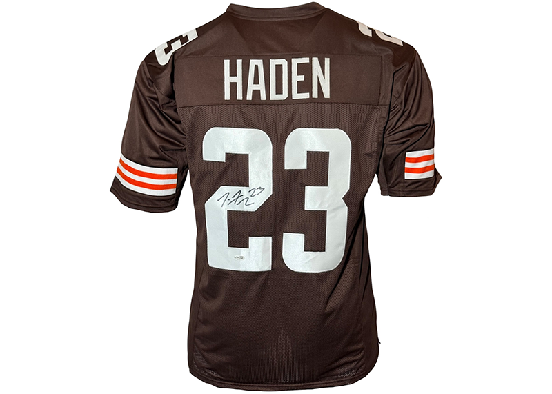 Joe Haden Signed Cleveland Brown Football Jersey JSA