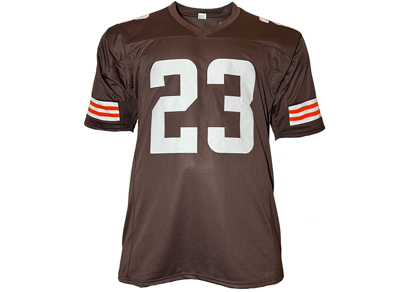 Joe Haden Signed Cleveland Brown Football Jersey JSA