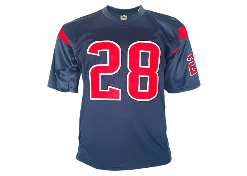 Joe Mixon Autographed Houston Color Rush Football Jersey  (JSA)