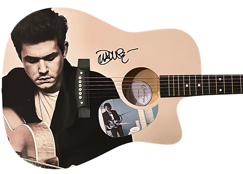 John Mayer Signed Acoustic Guitar JSA