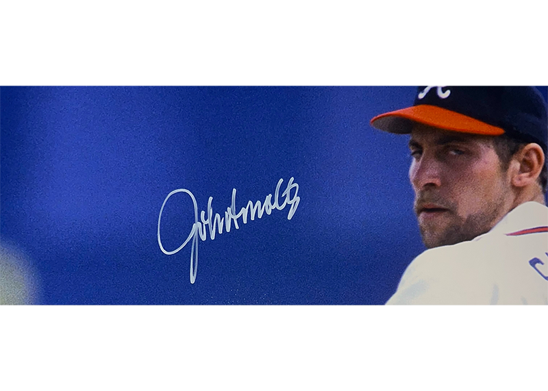 John Smoltz Signed Atlanta Braves 16x20 photo JSA