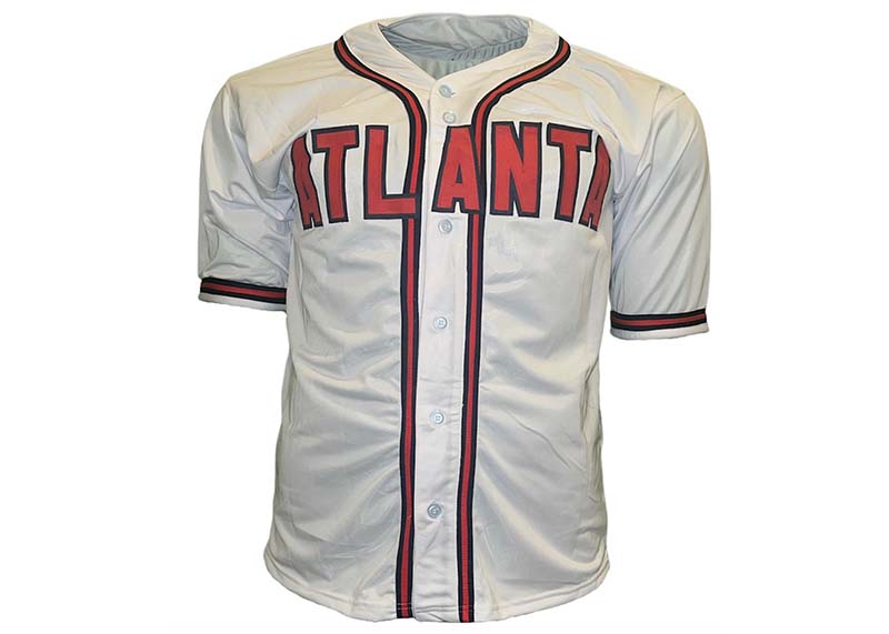 John Smoltz Signed Custom Atlanta White Baseball Jersey JSA