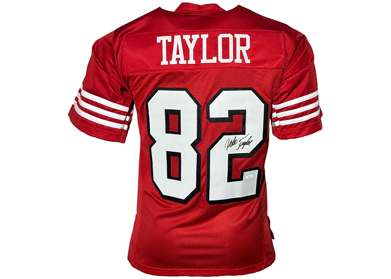 John Taylor Signed San Francisco Red Jersey JSA