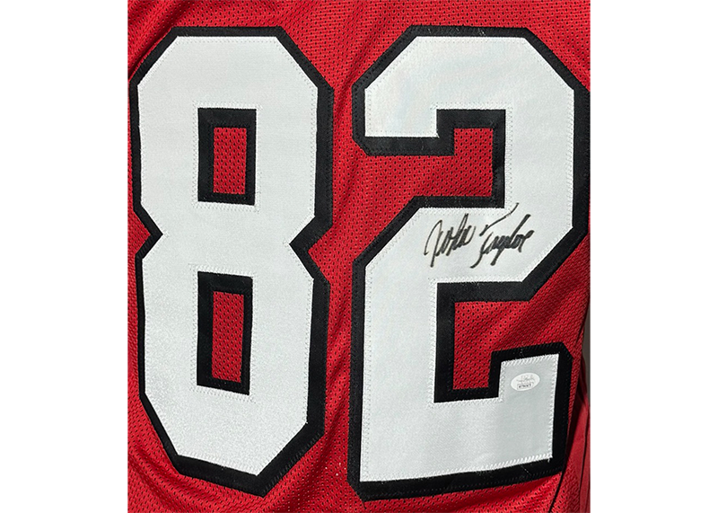 John Taylor Signed San Francisco Red Jersey JSA