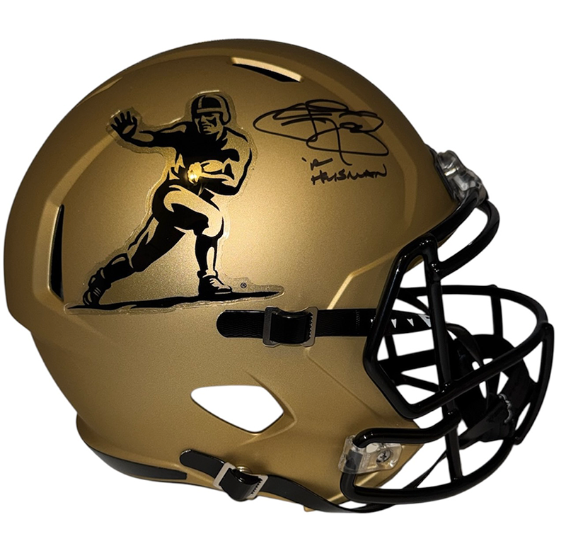 Johnny Manziel Signed Heisman Speed Full Size Replica Helmet JSA