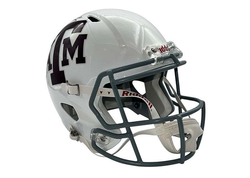Johnny Manziel Signed Texas A&M Full Size Helmet Beckett 12 Heisman Inscription