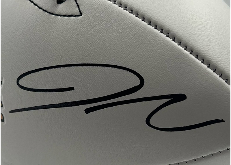 Jordan Addison Signed Minnesota Vikings Team Football Logo JSA
