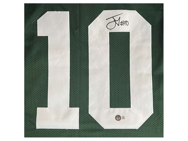 GREEN BAY PACKERS JORDAN LOVE AUTOGRAPHED WHITE JERSEY BECKETT