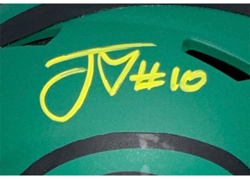 Jordan Love Signed Green Bay Packers Rave Mini Helmet Beckett