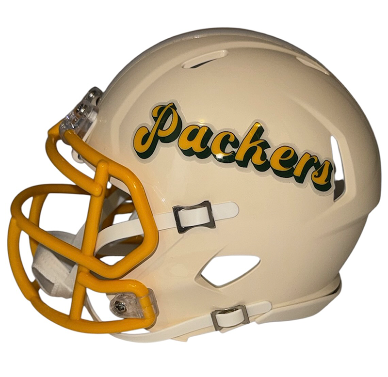 Jordan Love Signed Green Bay Packers Retro Mini Helmet Beckett BAS