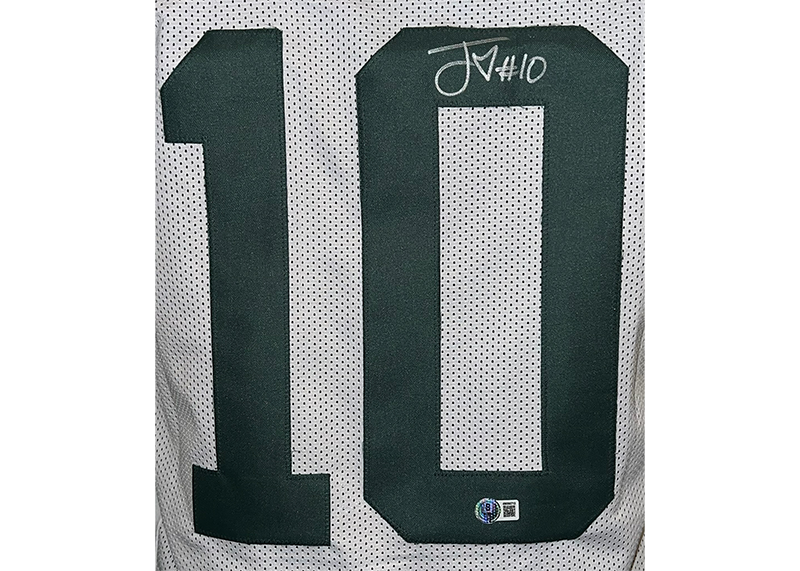 Jordan Love Signed Green Bay White Football Jersey Beckett