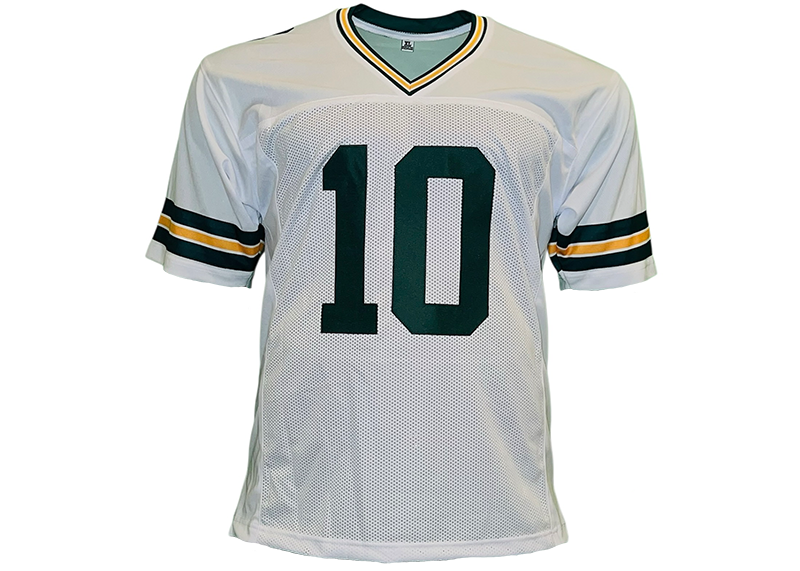 Jordan Love Signed Green Bay White Football Jersey Beckett