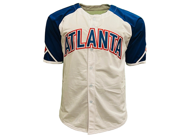 Jorge Soler Signed Atlanta throwback Baseball Jersey Beckett MVP Inscription