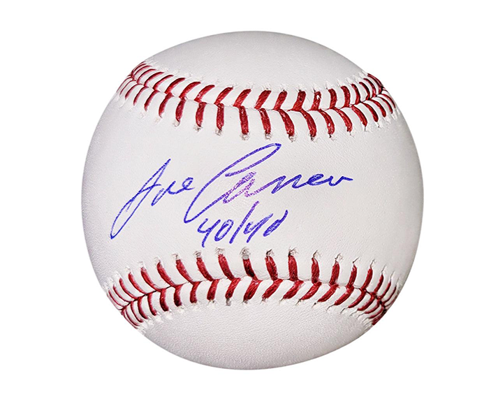 Jose Canseco Signed 40/40 Inscription Rawlings Official Major League Baseball Beckett