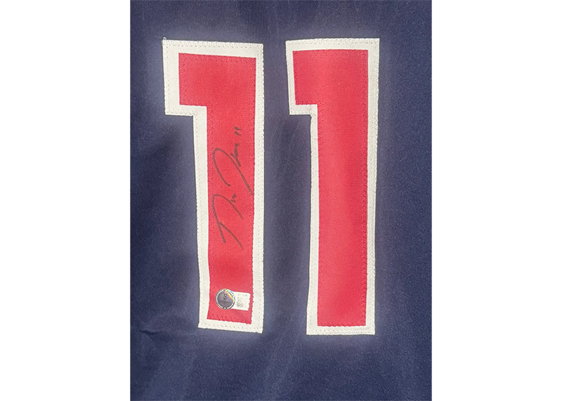 Jose Ramirez Signed Blue Cleveland Baseball Jersey Beckett