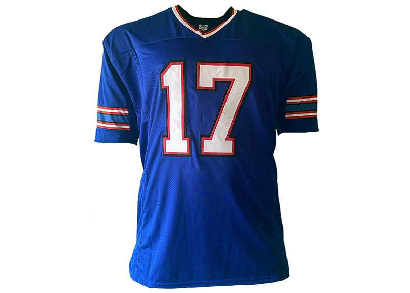Josh Allen Unsigned Buffalo Blue Football Jersey