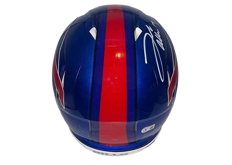 Josh Allen Signed Full Size Buffalo Bills Authentic Football Helmet Beckett