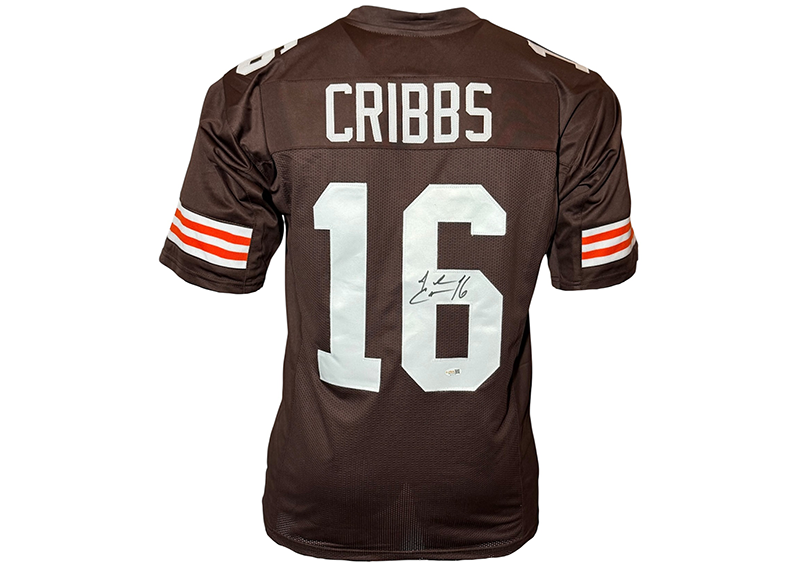 Josh Cribbs Signed Cleveland Brown Football Jersey JSA