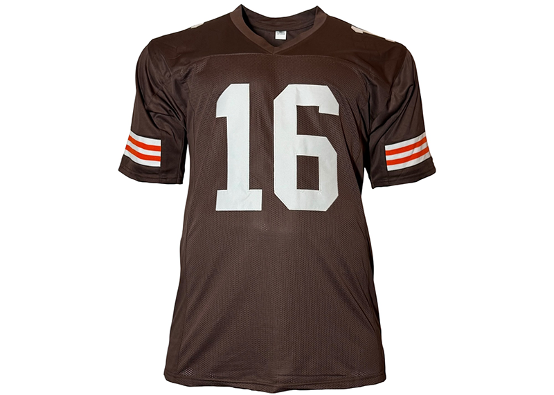 Josh Cribbs Signed Cleveland Brown Football Jersey JSA