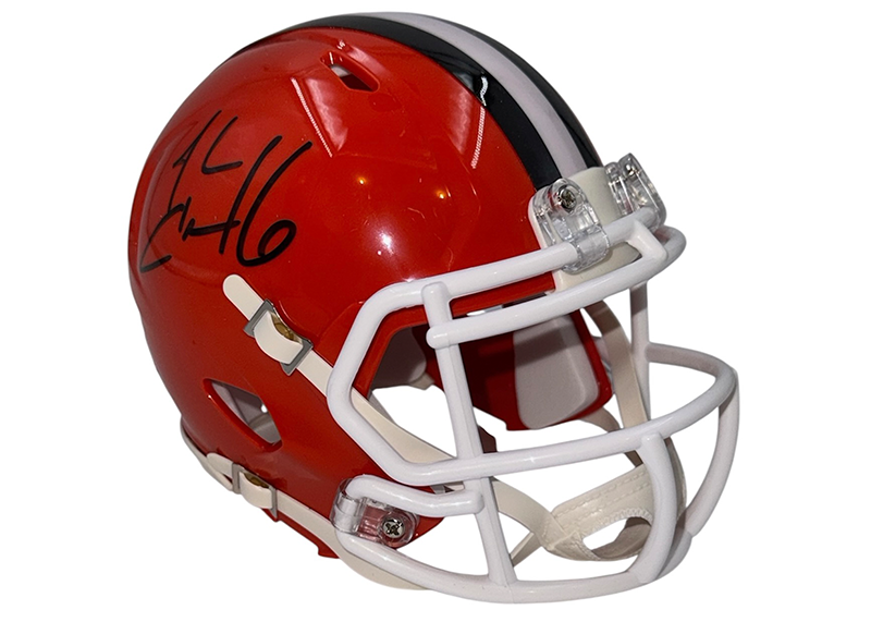 Josh Cribbs Signed Cleveland Browns Speed Mini Helmet JSA