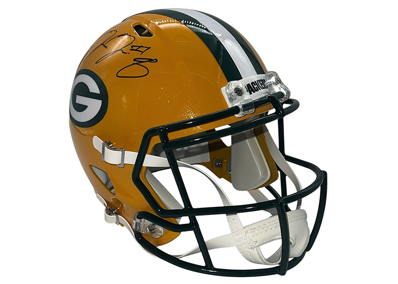 Josh Jacobs Signed Green Bay Packers Speed Full Size Helmet Beckett