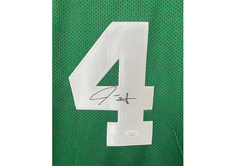 Jrue Holiday Signed Custom Green Boston Basketball Jersey JSA