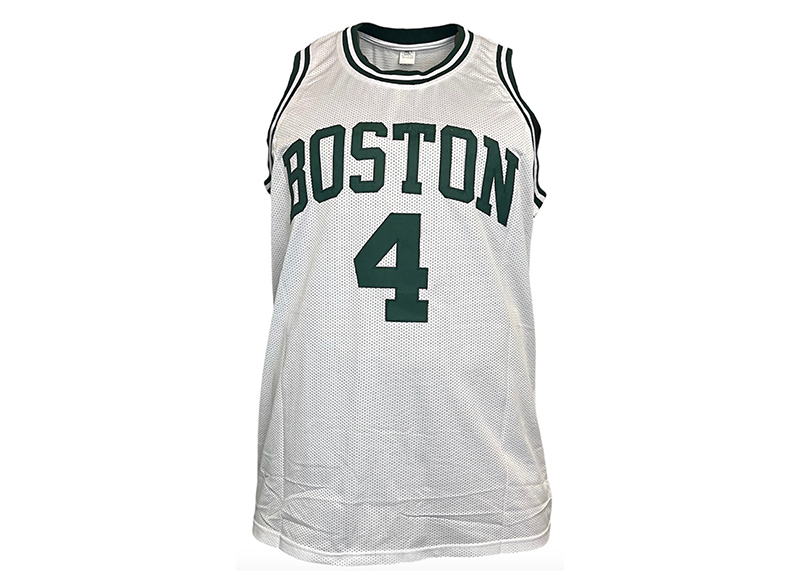 Jrue Holiday Signed Boston White Basketball Jersey JSA 24 NBA Champs Insc