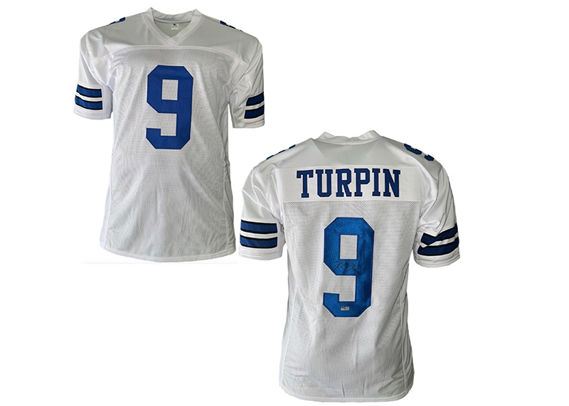 KaVontae Turpin Signed Custom White Football Jersey Tristar