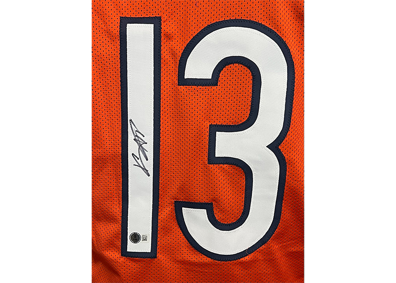 Keenan Allen Signed Custom Orange Football Jersey Beckett