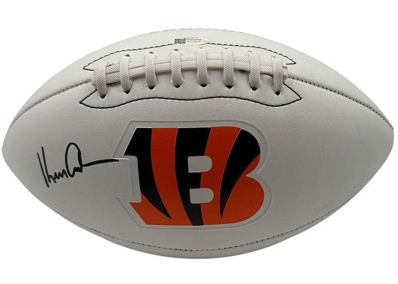 Ken Anderson Signed Cincinnati Bengals Logo Football JSA