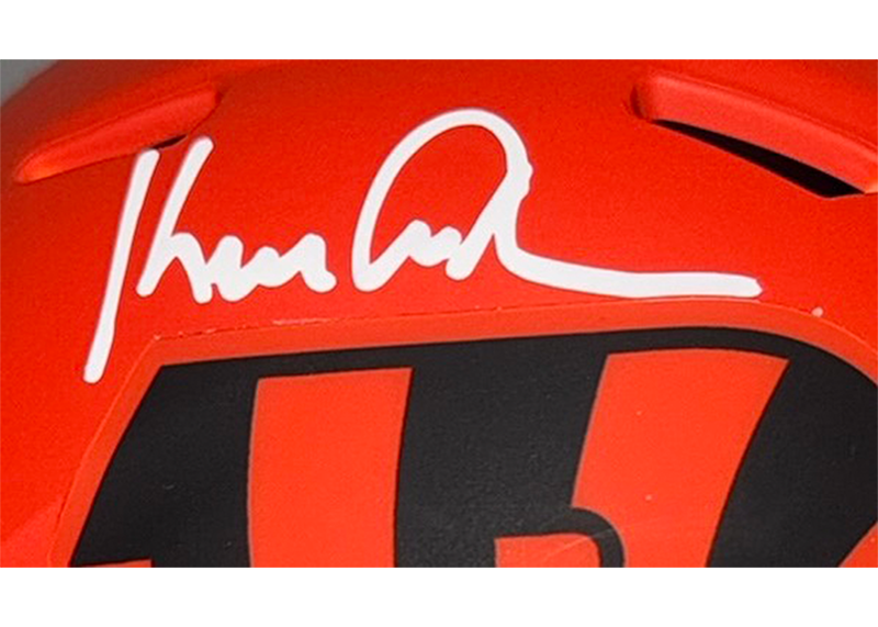 Ken Anderson Signed Cincinnati Bengals Rave Mini Helmet JSA