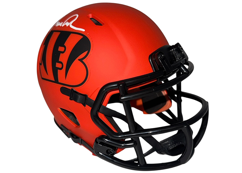 Ken Anderson Signed Cincinnati Bengals Rave Mini Helmet JSA