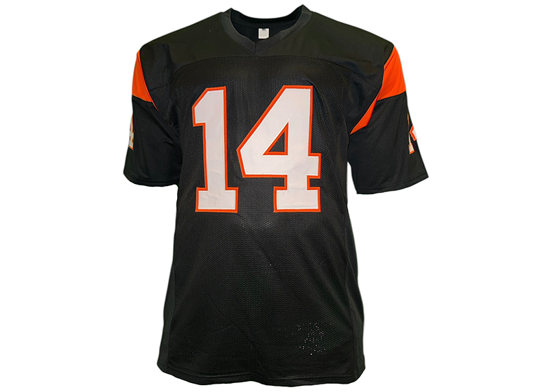 Ken Anderson Signed Cincinnati Black Football Jersey JSA