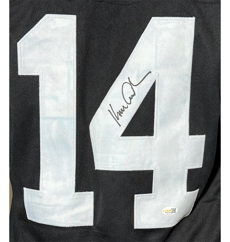 Ken Anderson Signed Cincinnati Black Football Jersey JSA