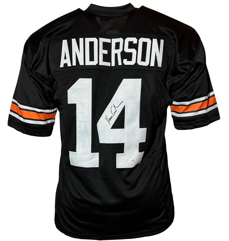 Ken Anderson Signed Cincinnati Black Football Jersey JSA