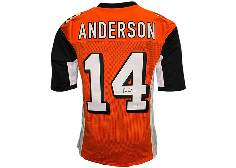 Ken Anderson Signed Cincinnati Orange Football Jersey JSA