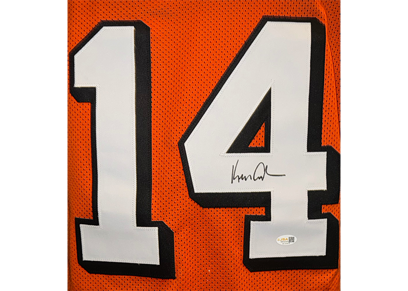 Ken Anderson Signed Cincinnati Orange Football Jersey JSA