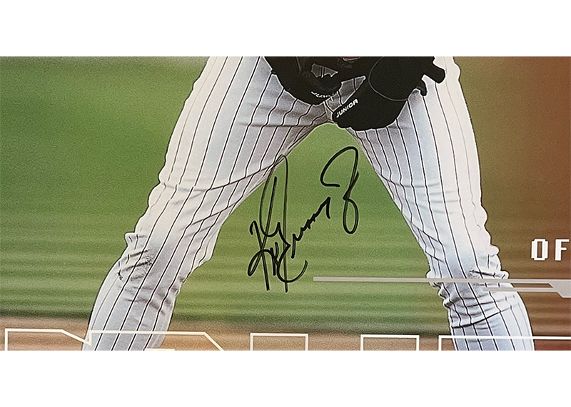 Ken Griffey Jr. Signed Upper Deck MVP Cincinnati Reds Framed Photo – Upper Deck Authenticated