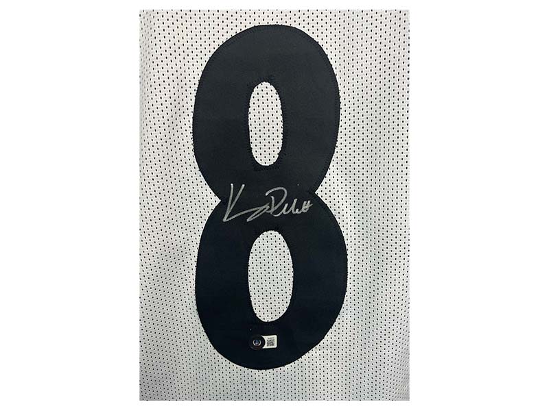 Kenny Pickett Autographed Pittsburgh White Football Jersey Beckett