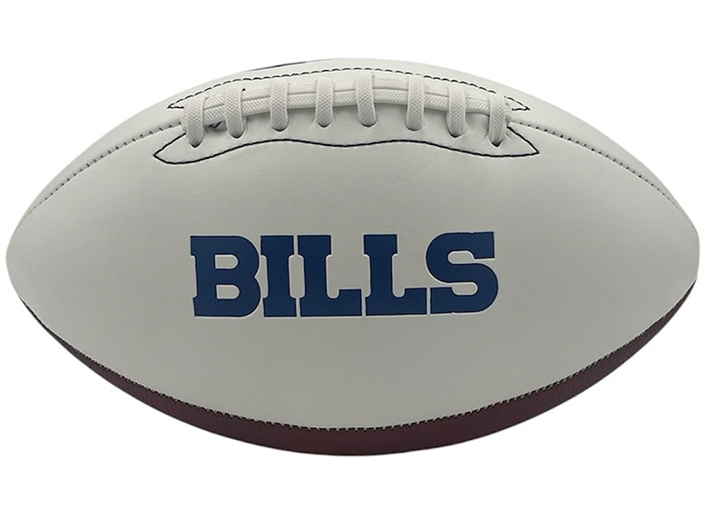 Keon Coleman Signed Buffalo Bills Team Logo Football JSA