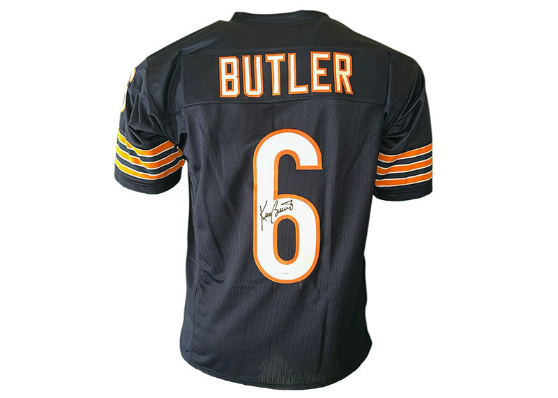 Kevin Butler Signed Chicago Blue Football Jersey JSA