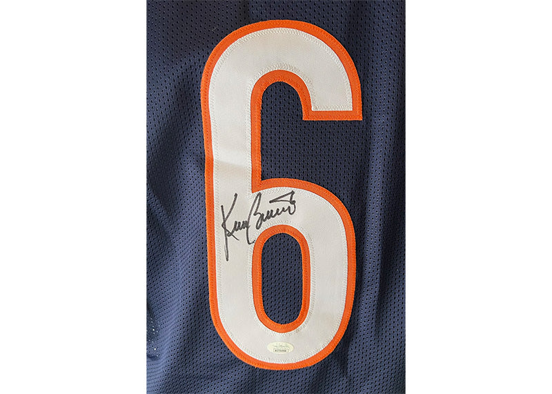 Kevin Butler Signed Chicago Blue Football Jersey JSA